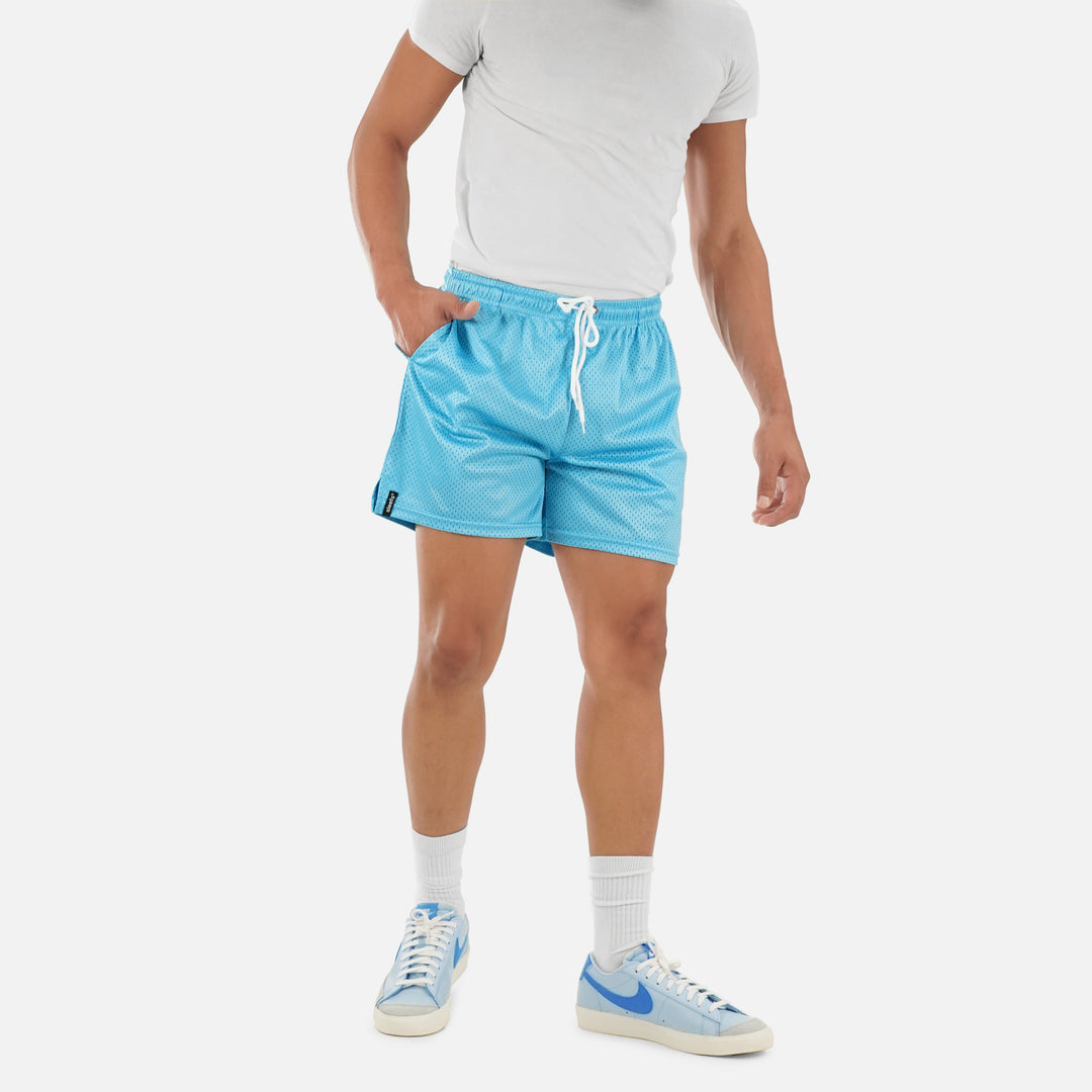 Baby Blue Shorts - 7"