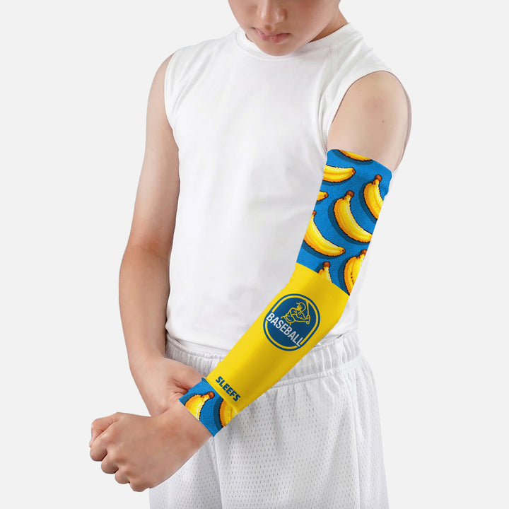 Banana Baseball Gold Label Kids Arm Sleeve
