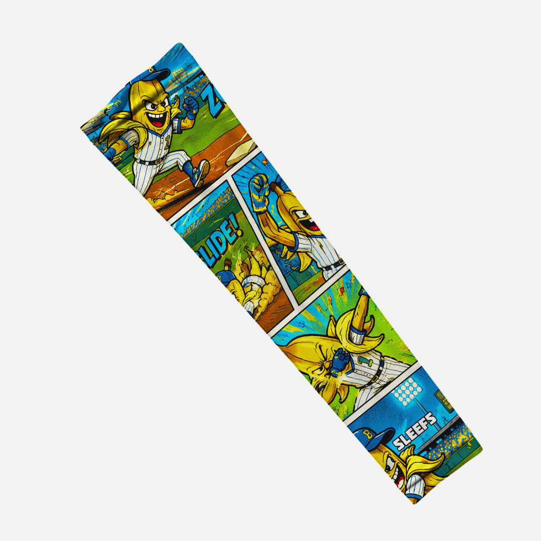 Banana Baseball MVP Kids Arm Sleeve