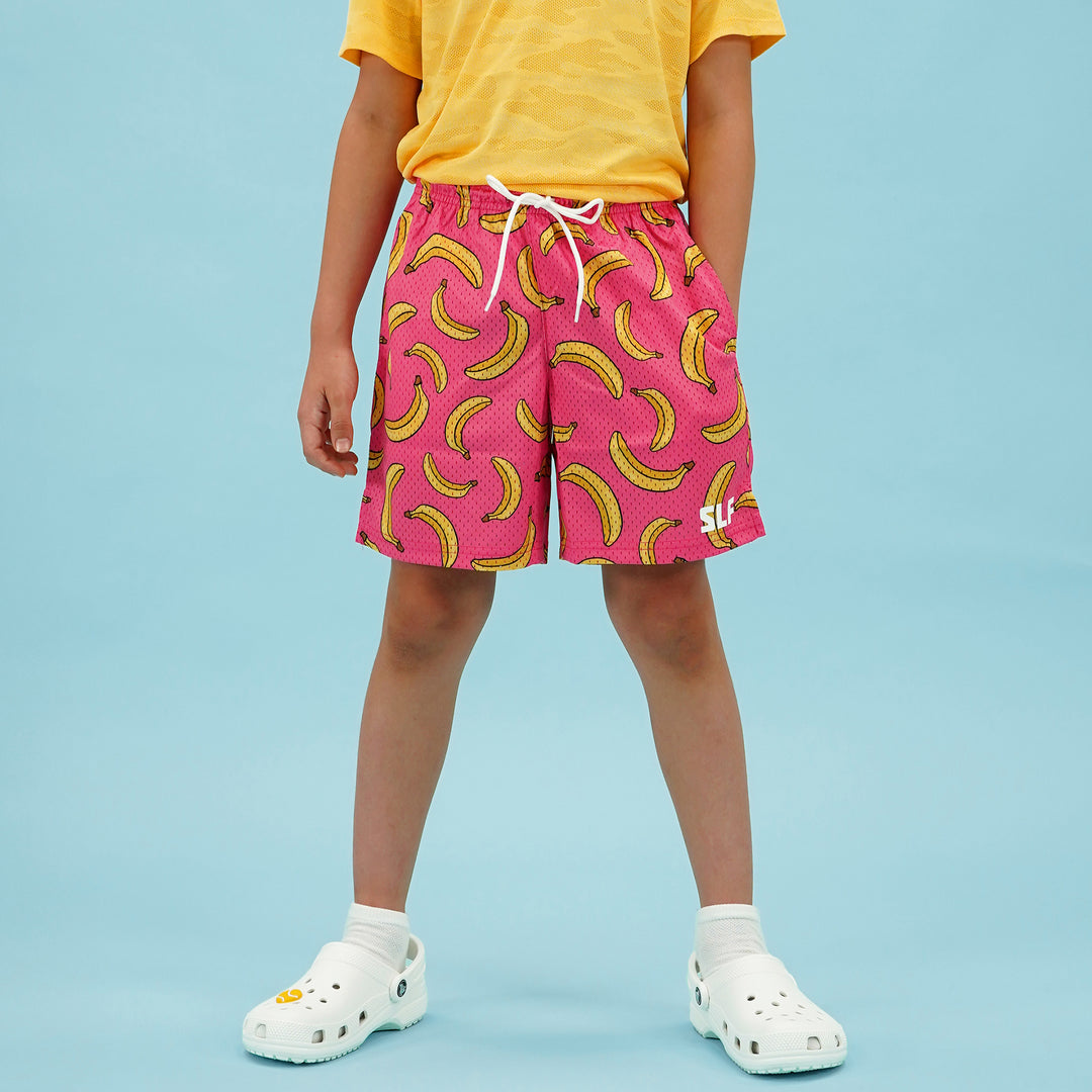 Banana Blitz Coral Kids Shorts - 5"