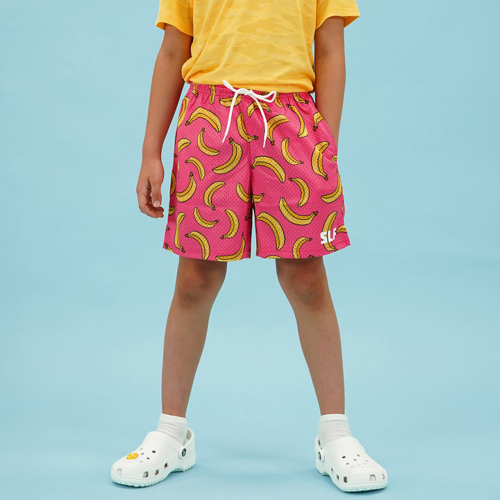 Banana Blitz Coral Kids Shorts - 5"