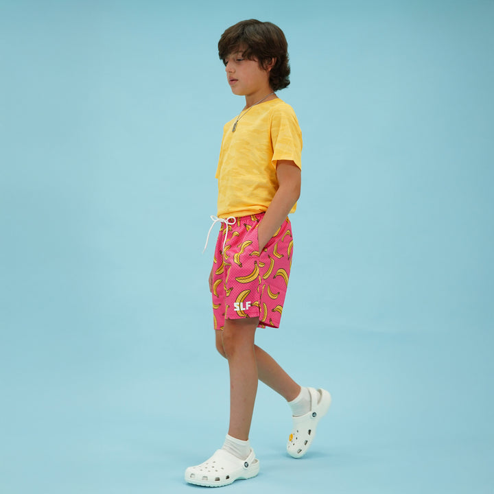 Banana Blitz Coral Kids Shorts - 5"