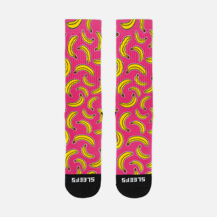 Banana Blitz Crew Socks