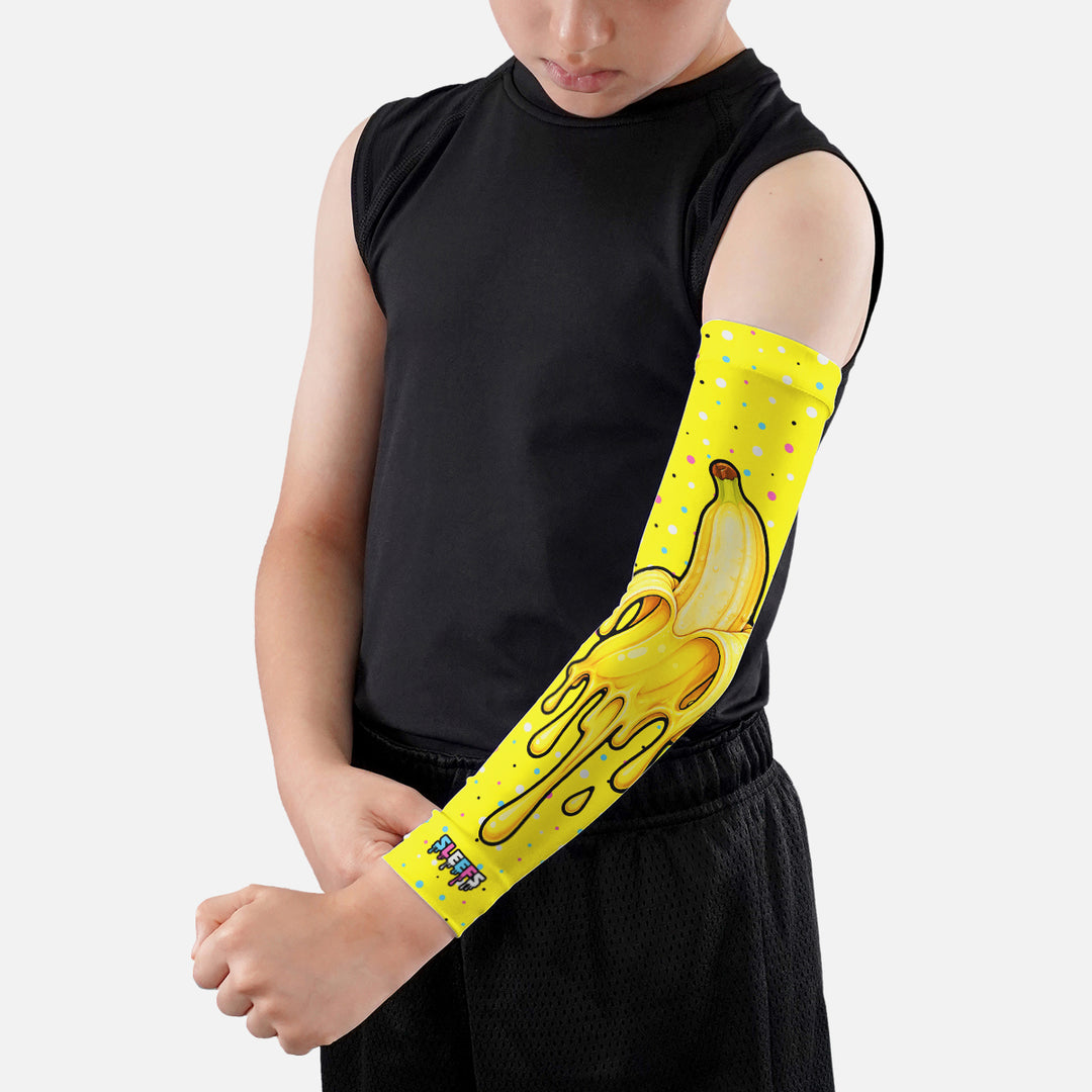 Banana Melt Kids Arm Sleeve