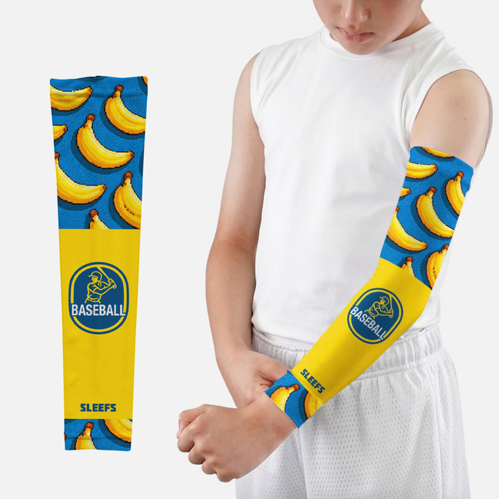 Banana Baseball Gold Label Kids Arm Sleeve