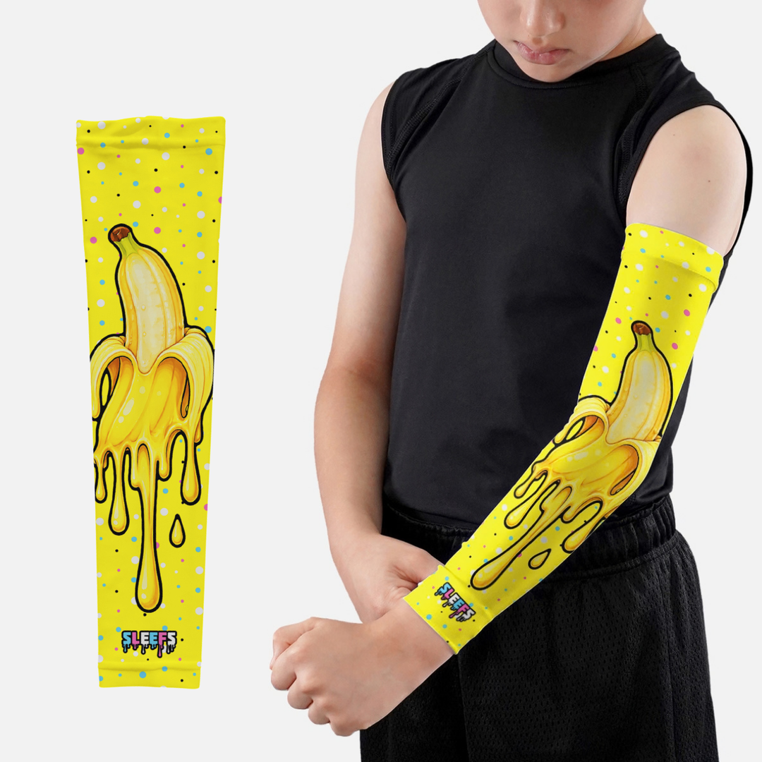 Banana Melt Kids Arm Sleeve