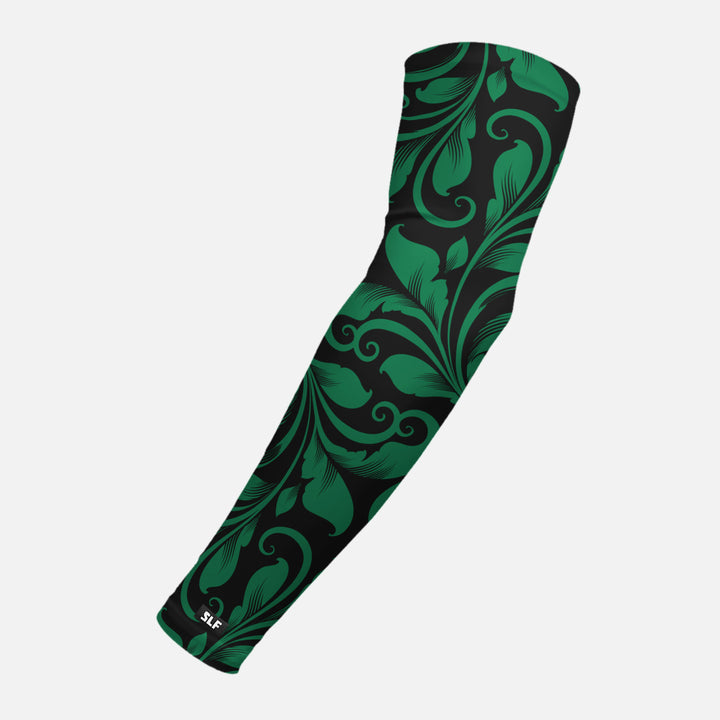 Baroque Gotham Green and Black Arm Sleeve