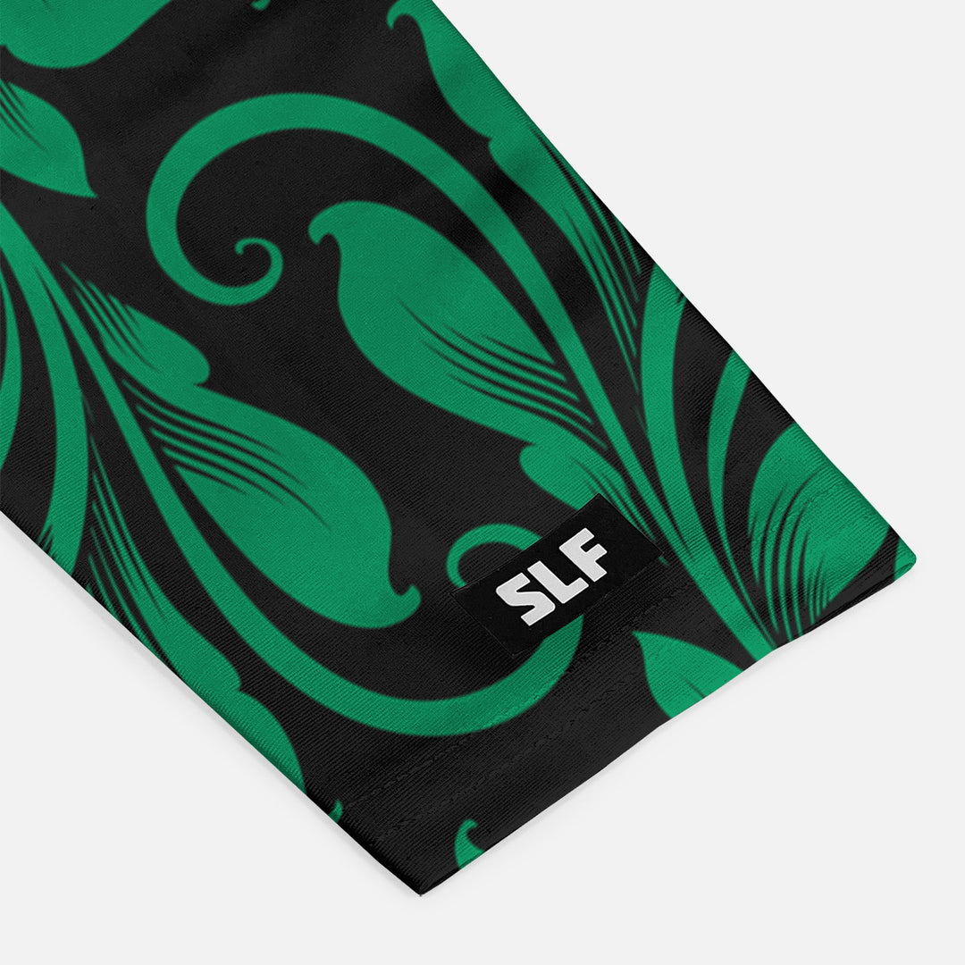 Baroque Gotham Green and Black Arm Sleeve