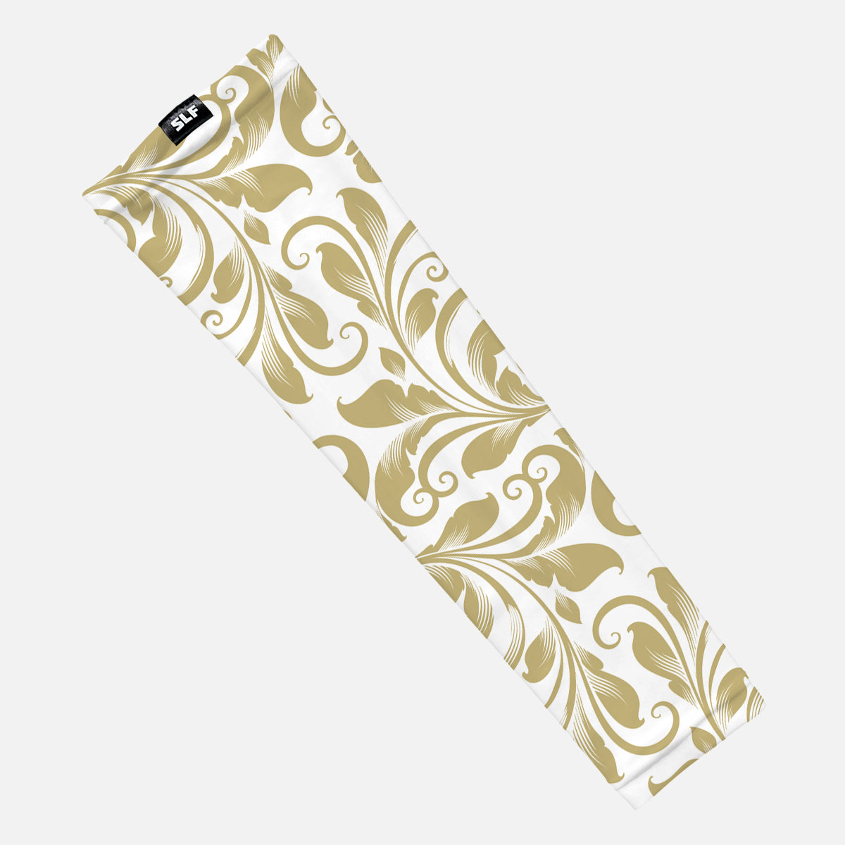 Baroque Old Gold and White Arm Sleeve