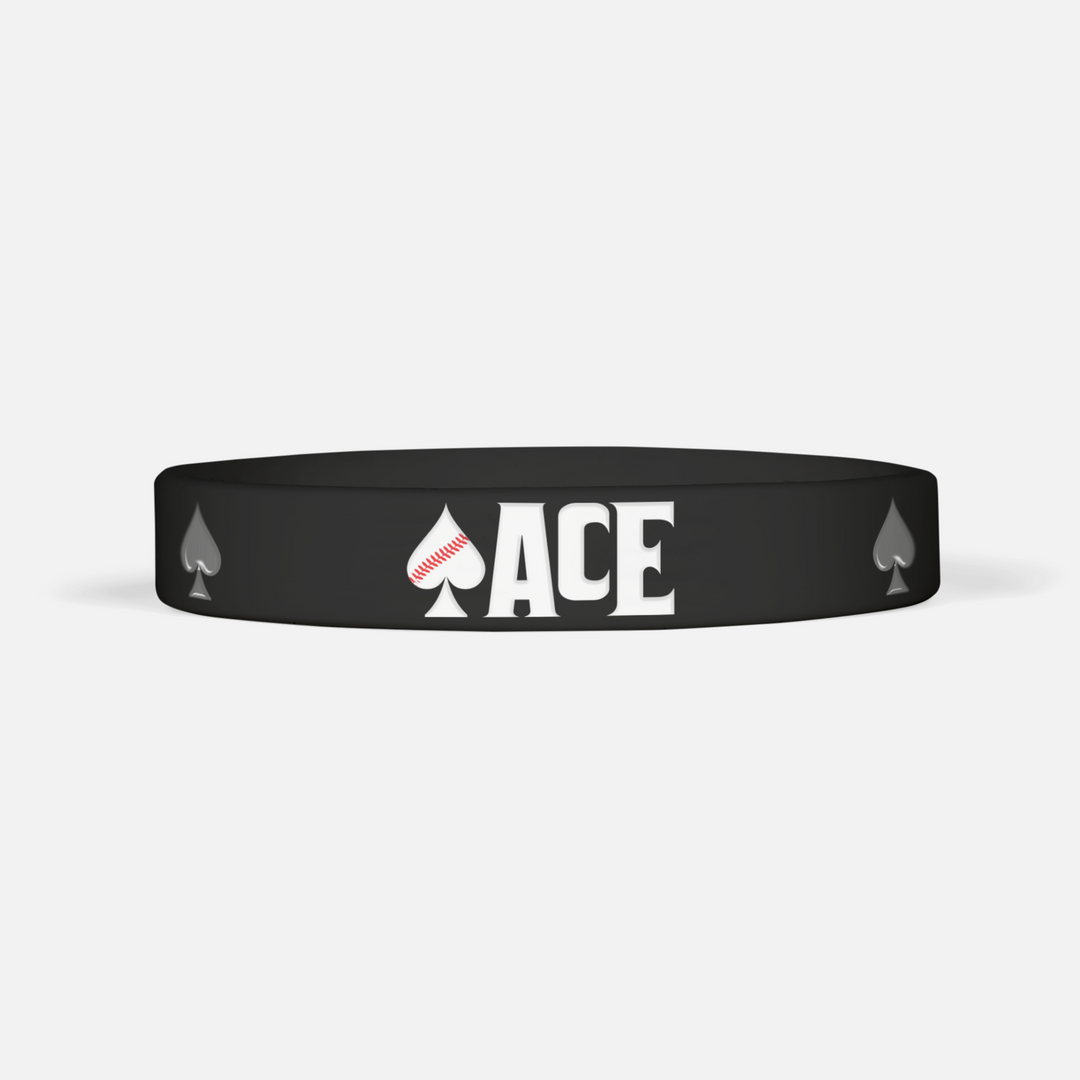 Baseball Ace Motivational Wristband