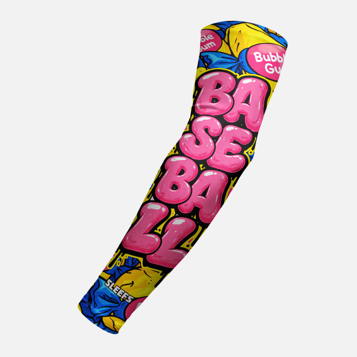 Baseball Bubble Gum Arm Sleeve