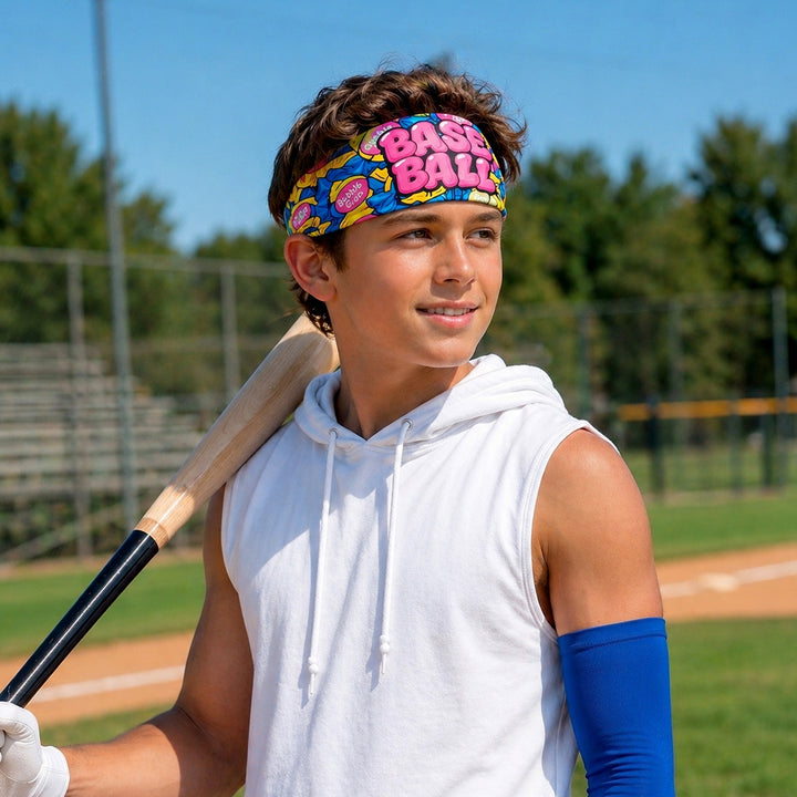 Baseball Bubble Gum Headband