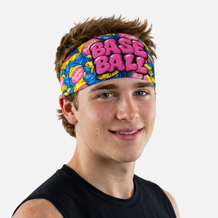 Baseball Bubble Gum Headband