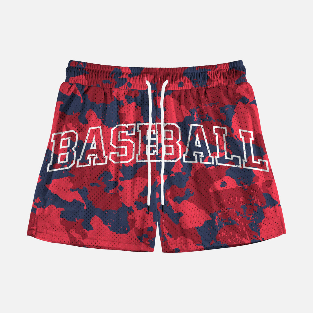 Baseball Camo Muted Color Shorts - 5"