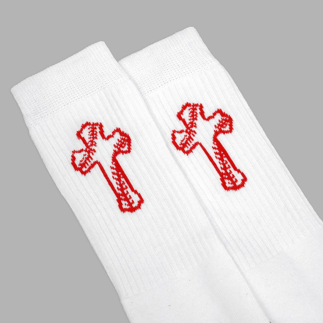 Baseball Cross Crew Socks
