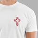 Baseball Cross Patch Tri-Blend T-Shirt