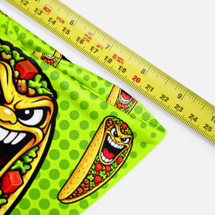 Neon Lime Fiesta Taco Headband