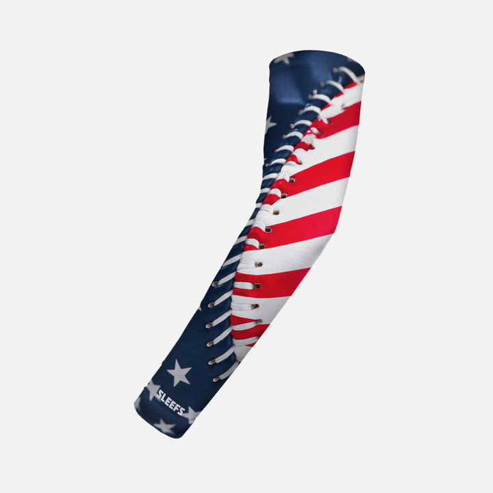 Baseball Lace All-Star USA Kids Arm Sleeve