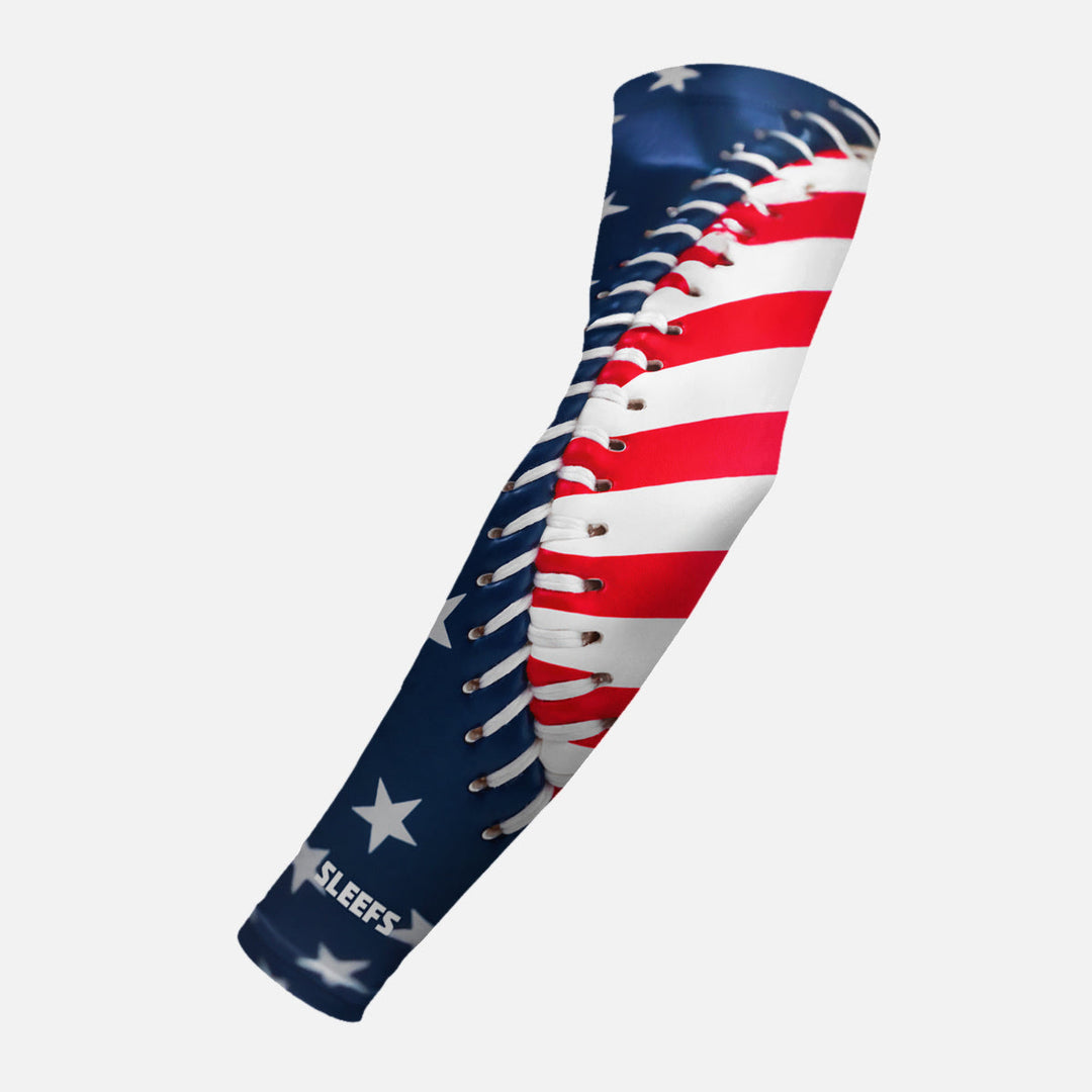 Baseball Lace All-Star USA Arm Sleeve