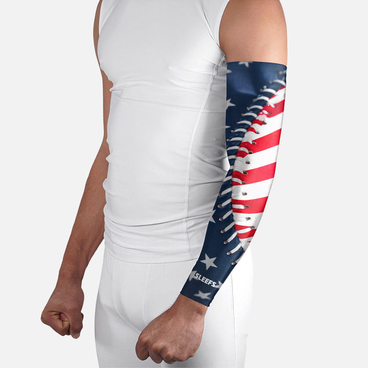 Baseball Lace All-Star USA Arm Sleeve