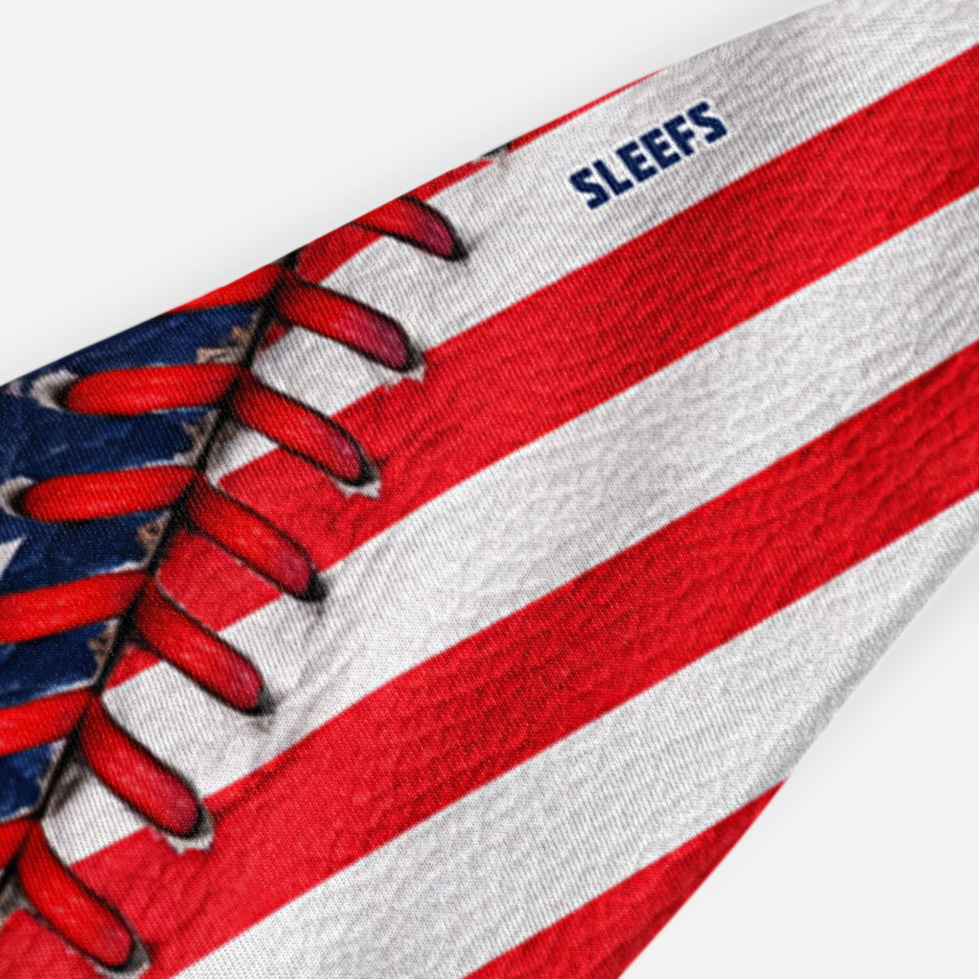 Baseball Lace All-Star USA Headband