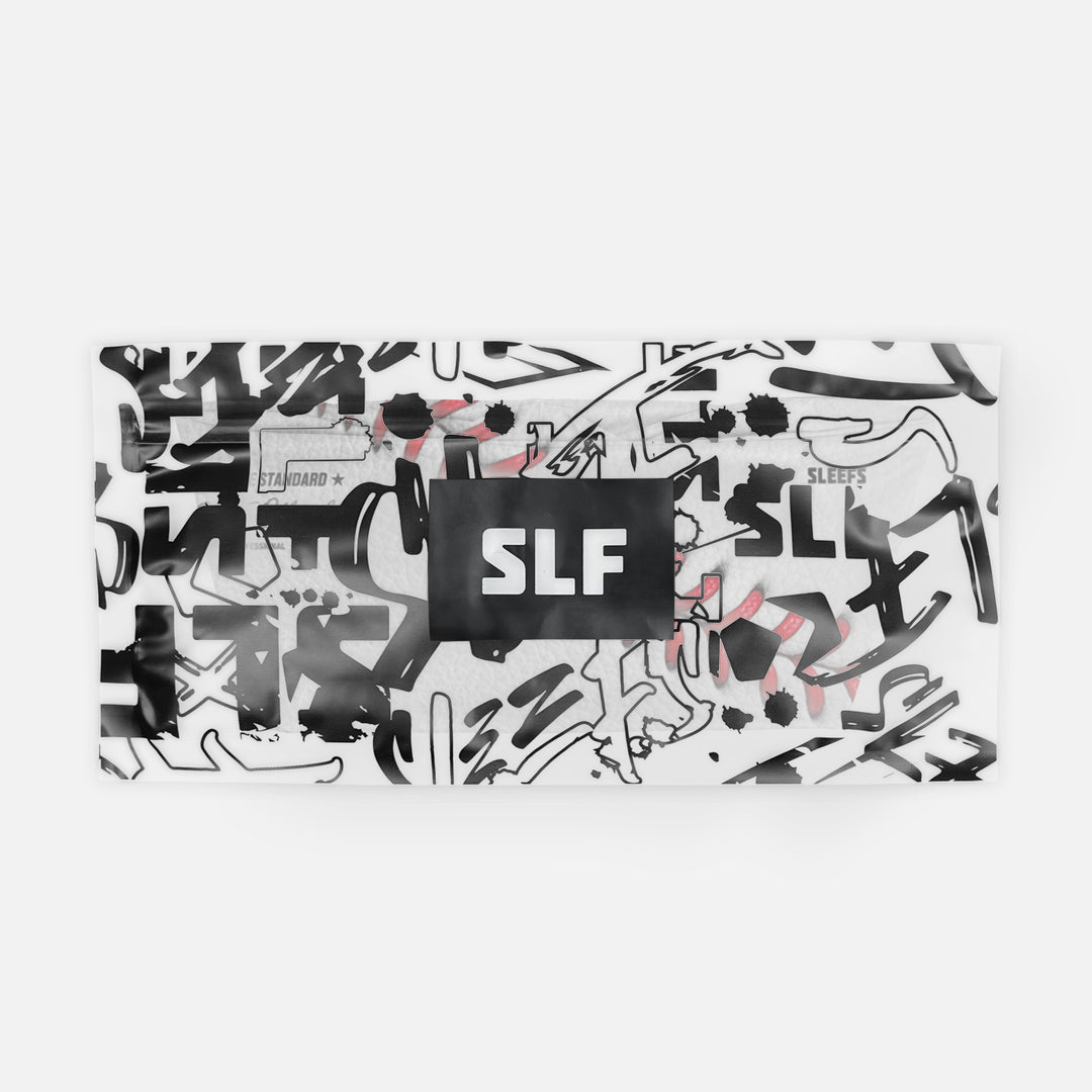 Baseball Lace Pro White Headband