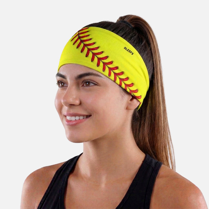 Softball Lace Electric Volt Headband