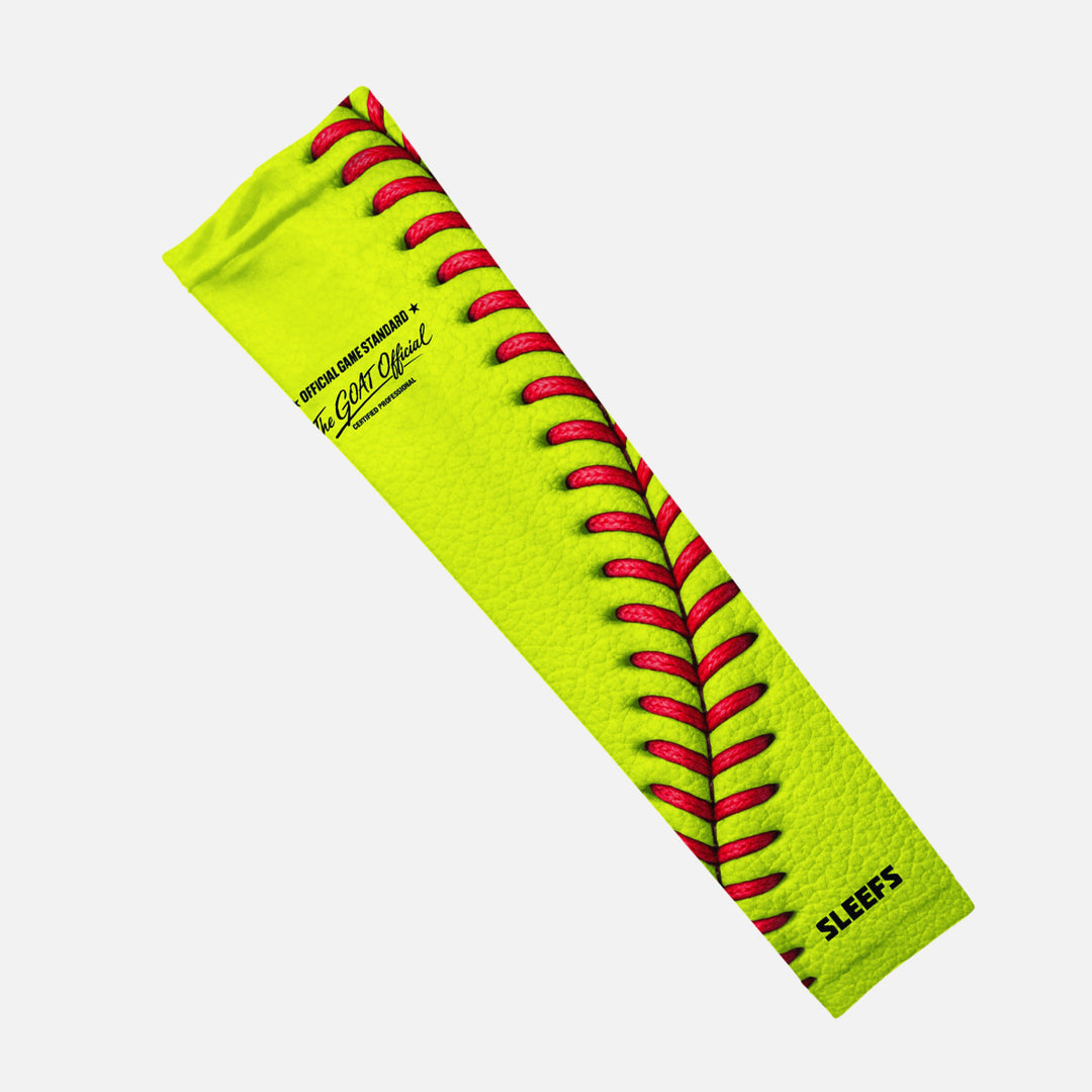 Softball Lace Electric Volt Kids Arm Sleeve