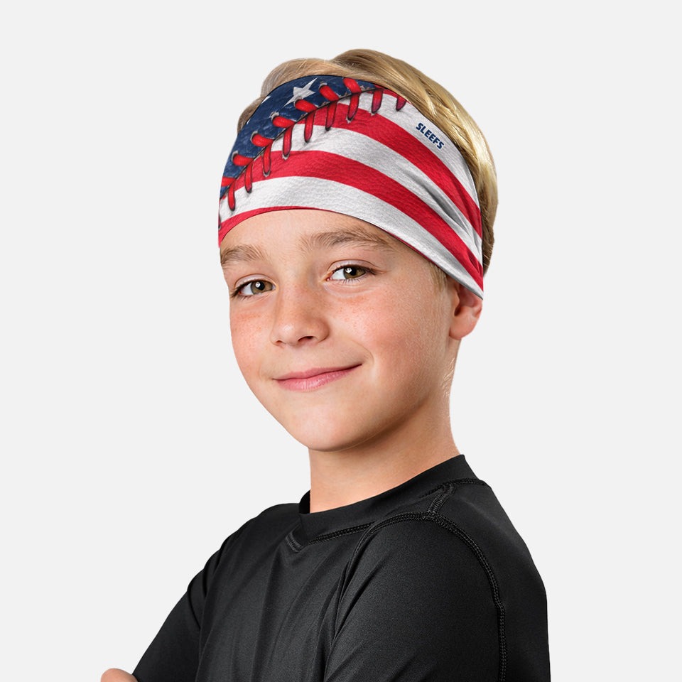 Baseball Lace All-Star USA Kids Headband