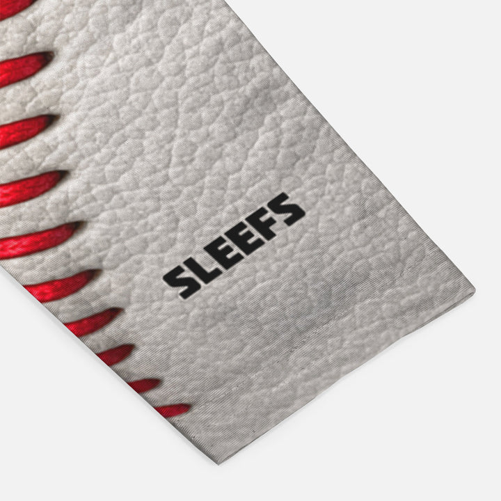 Baseball Lace Pro White Arm Sleeve