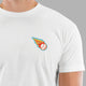 Baseball On Fire Patch Tri-Blend T-Shirt
