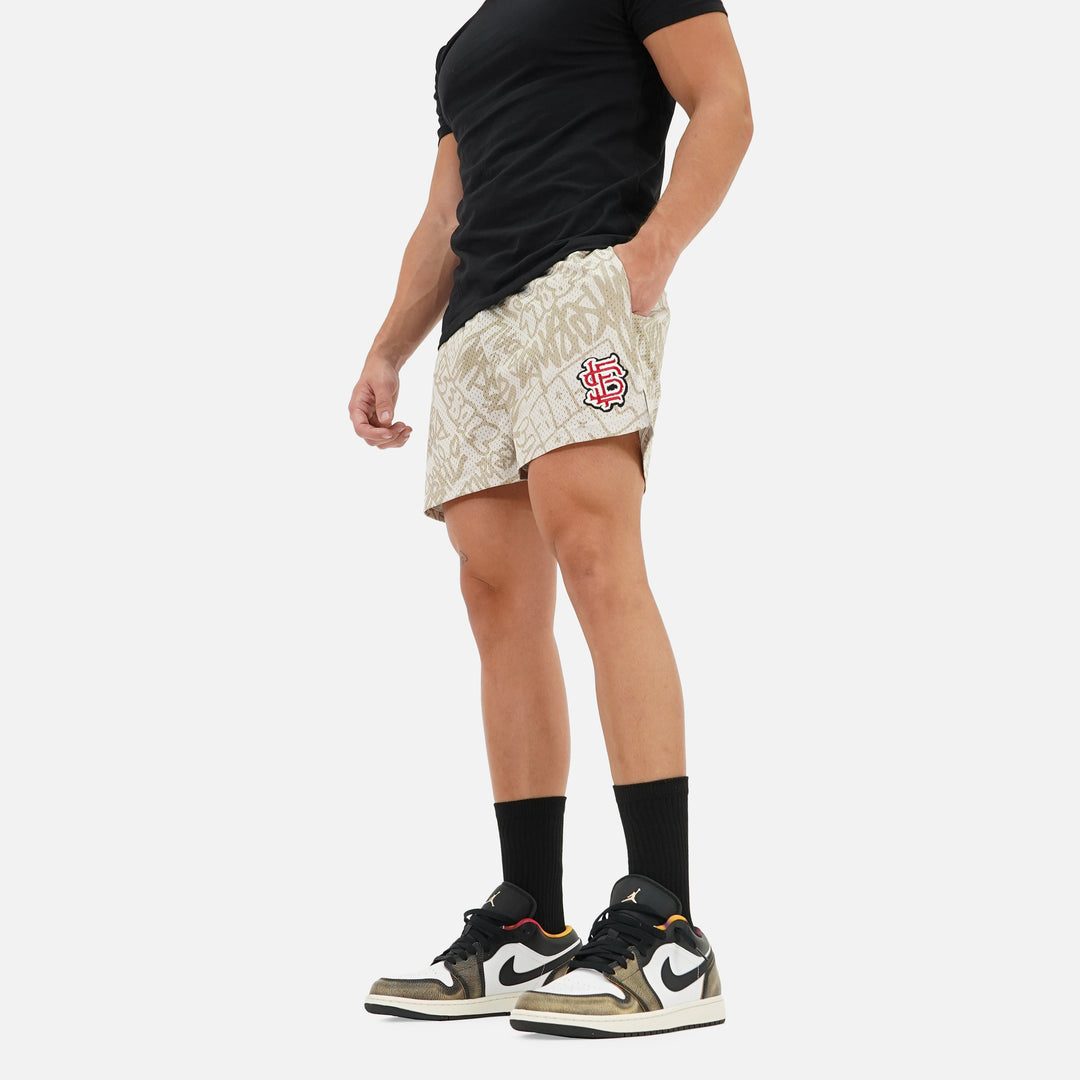 Baseball Sand Marker Shorts - 5"