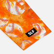 Baseball Tie Dye Orange Kids Arm Sleeve