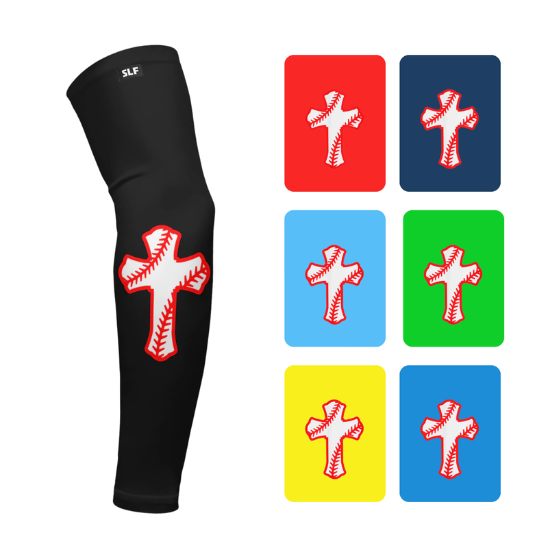 Baseball Cross Arm Sleeve