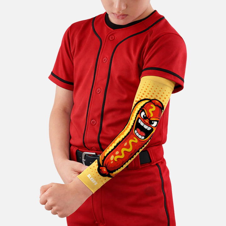 Sunny Gold Hot Dog Kids Arm Sleeve