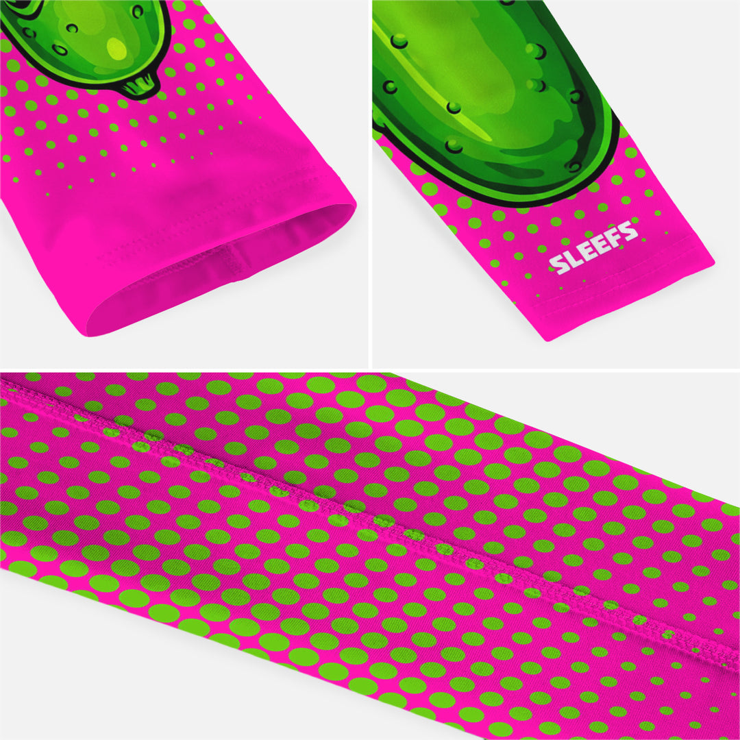 Hyper Pink Super Pickle Kids Arm Sleeve