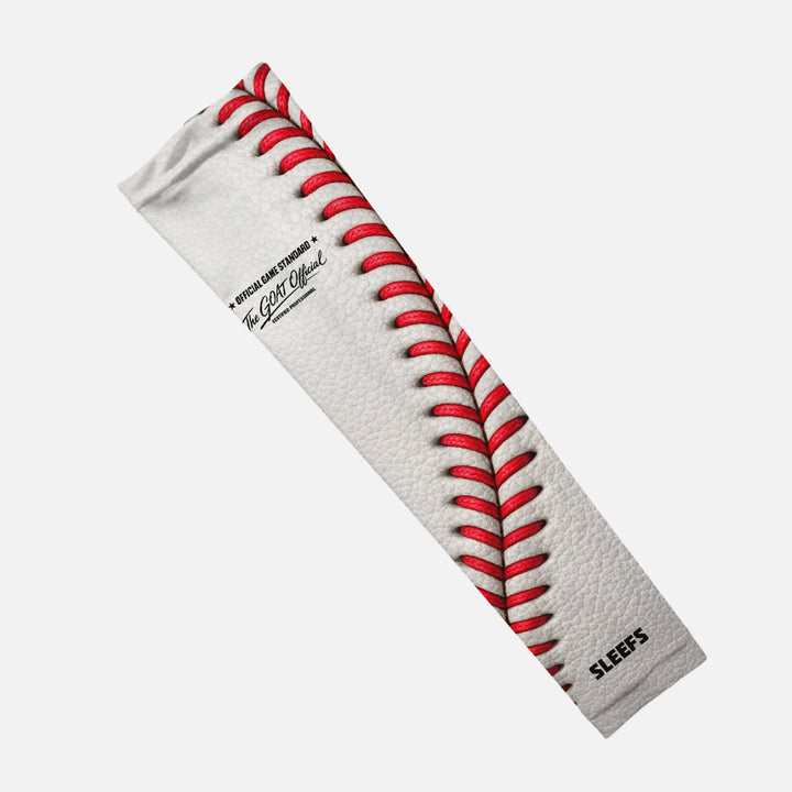 Baseball Lace Pro White Kids Arm Sleeve