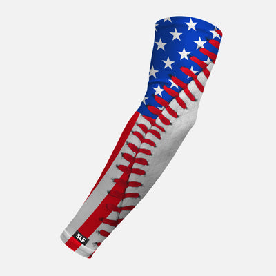 Baseball Lace USA Arm Sleeve