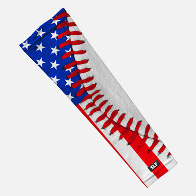 Baseball Lace USA Arm Sleeve