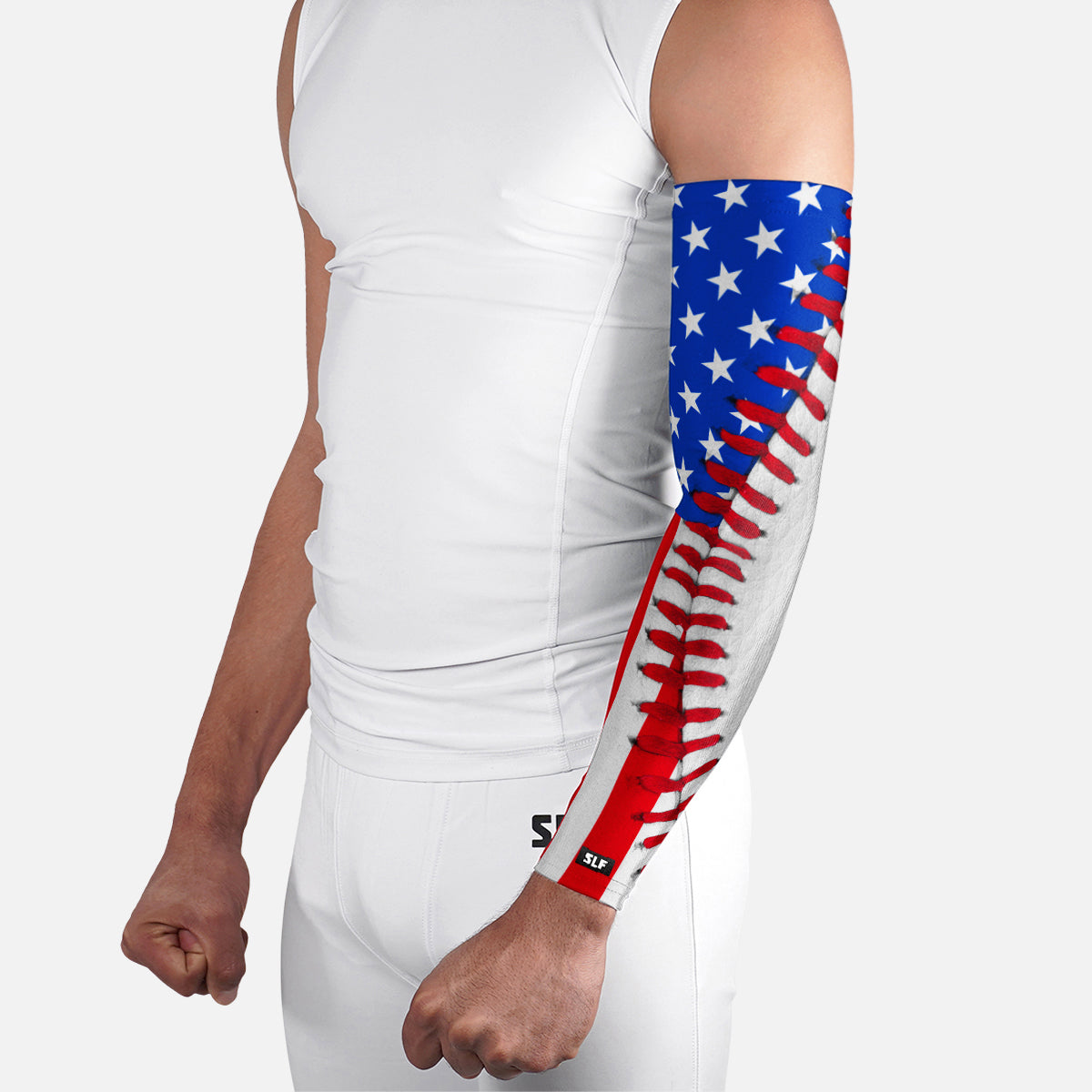 Baseball Lace USA Arm Sleeve