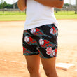 Baseballs on Fire Shorts - 5"