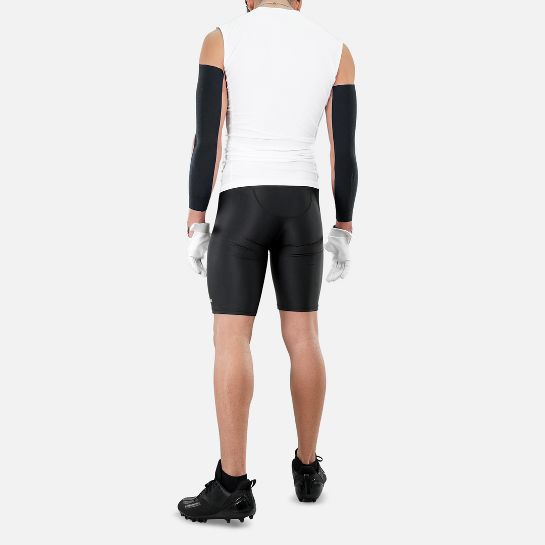 Black 7 on 7 Compression Shorts