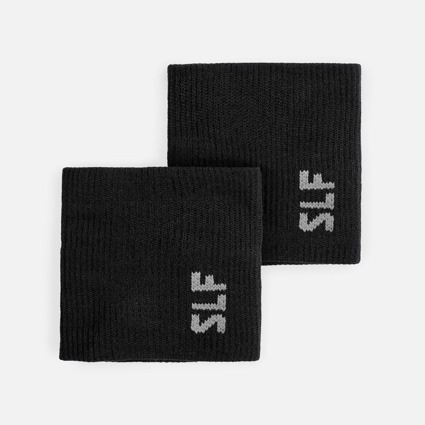 Basic Black Drip Wristbands (Pair) - Big