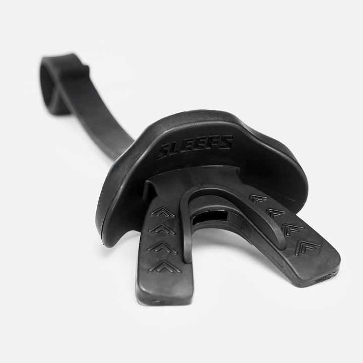Goat Emoji Black Soft Football Mouthguard