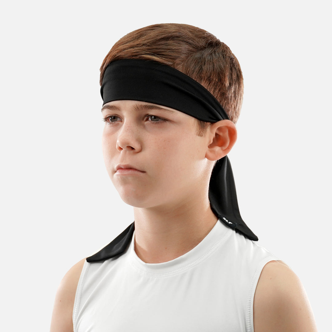 Black Kids Ninja Headband