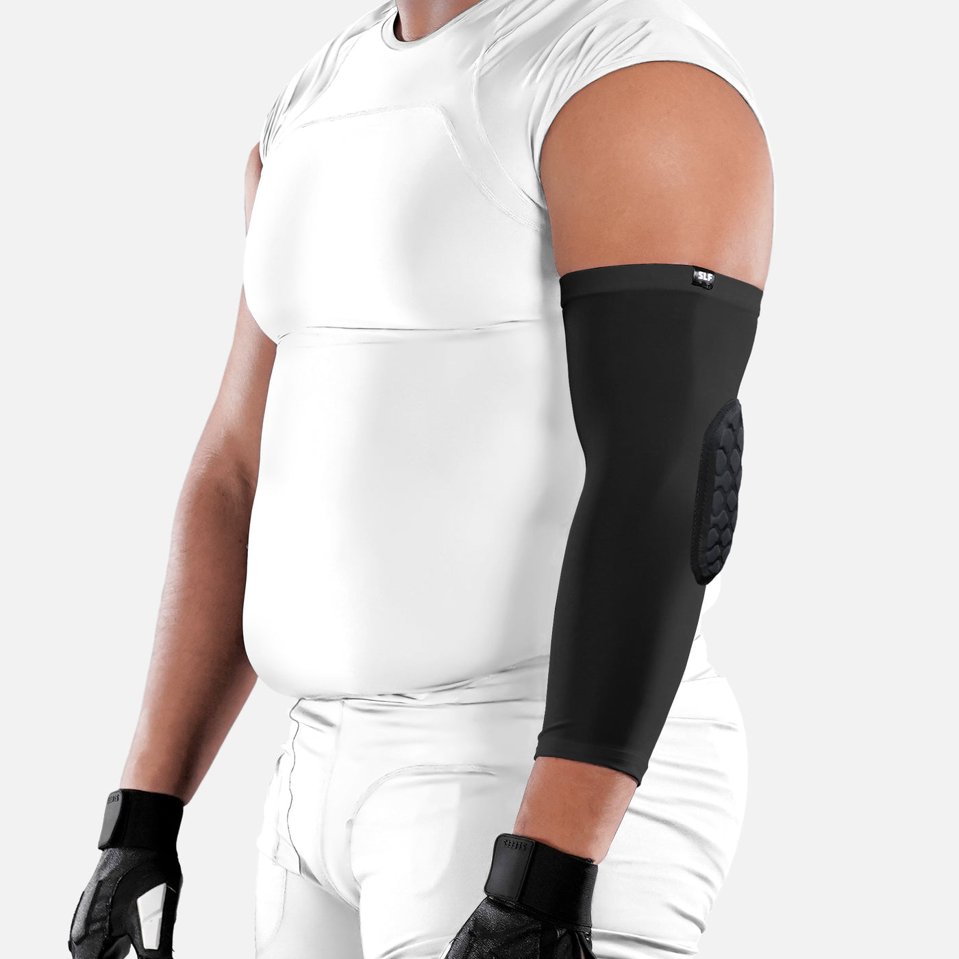 Basic Black Padded Arm Sleeve - Big