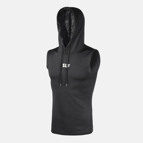 BasicBlackSleevelessCompressio