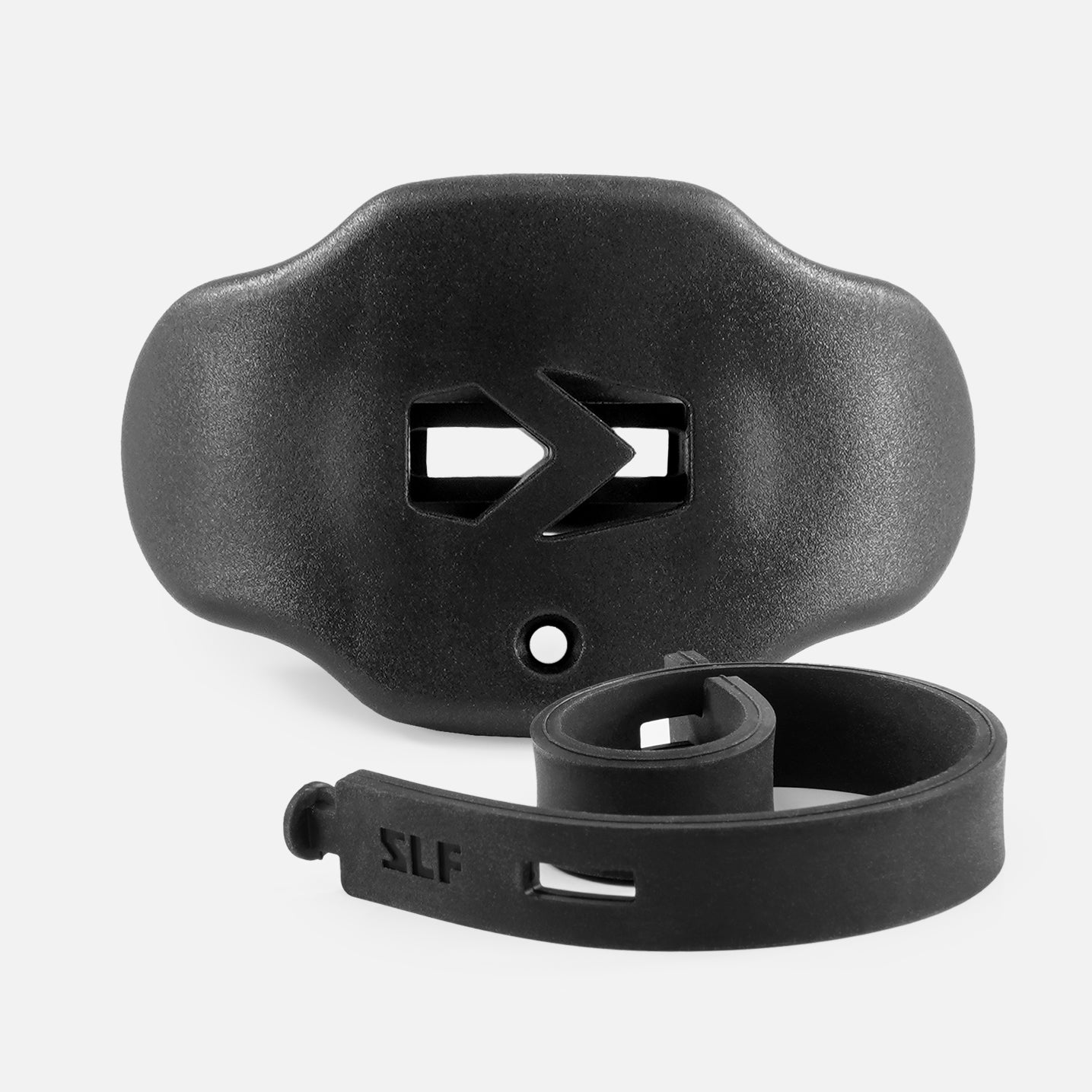 Basic Black Soft Football Mouthguard SLEEFS