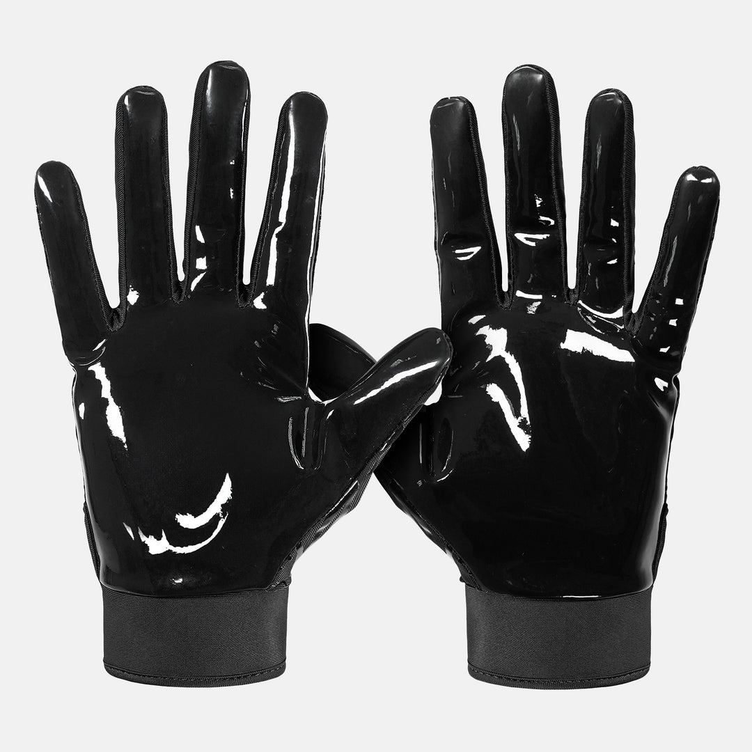 2-Pack Sticky Football Receiver Gloves (Black and White)
