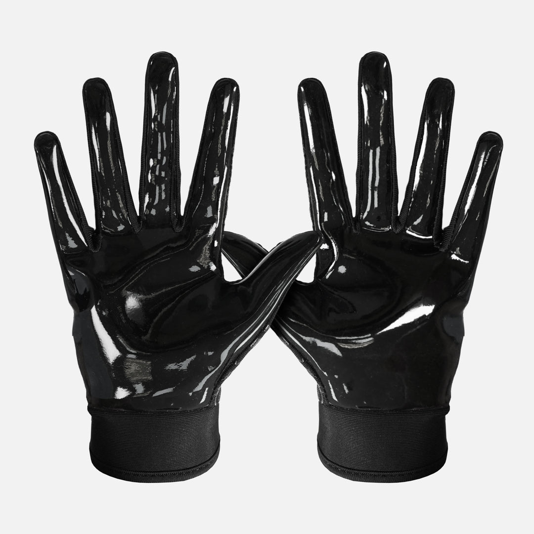 Black Sticky Football Receiver Gloves for Women